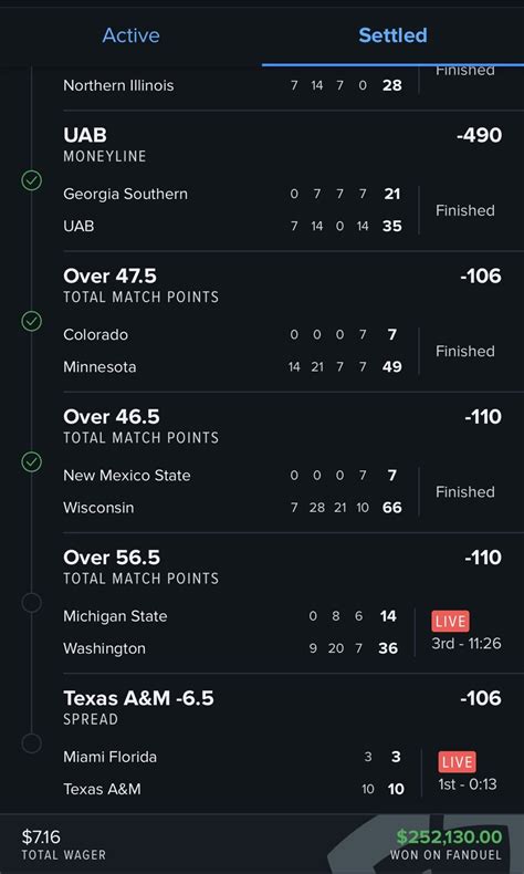 biggest parlay payouts.